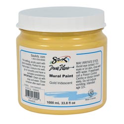 Image for Sax Acrylic Mural Paint, 33.8 Ounces, Gold from School Specialty