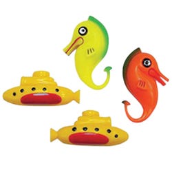 Image for Bubble Tube Fish & Sea Creatures, Set of 5 from School Specialty