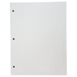 Image for School Smart Graph Grid Paper, 3-Hole Punched, 8-1/2 x 11 Inches, 500 Sheets from School Specialty