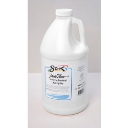 Sax Heavy Body Acrylic Paint, 1/2 Gallon, Blockout White Item Number 1572984