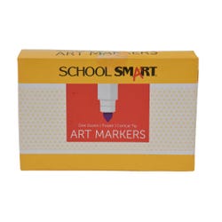 School Smart Art Markers, Conical Tip, Purple, Pack of 12 Item Number 2002991