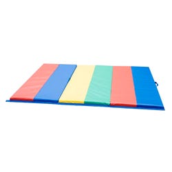 Children's Factory Feather Lite Multiple Color Folding Mat, 4 x 6 Feet, 1-1/2 Inches Item Number 1359991
