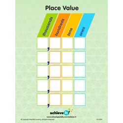 Achieve It! Place Value Graphic Organizers, Set Of 10 2129831