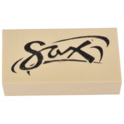 Image for Sax Soap Erasers, 2 x 1 x 1/2 Inches, White, Pack of 12 from School Specialty