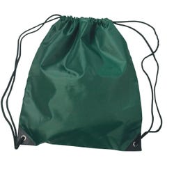 Image for Drawstring Sports Backpack, Forest Green from School Specialty