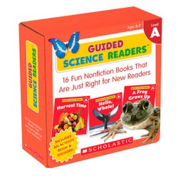 Image for Scholastic Guided Science Readers, Level A, Set of 16 from School Specialty