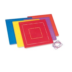 Image for Learning Resources Plastic Geoboard Set of 10 from School Specialty