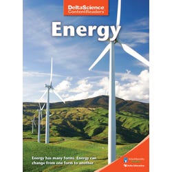 Image for Delta Science Content Readers Energy Red Book, Pack of 8 from School Specialty