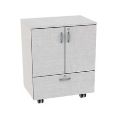 Image for Fleetwood Designer 2.0 Cabinet, 1 Shelf, Locking Door and Drawer, Magnetic Markerboard Back from School Specialty