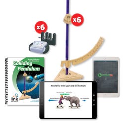 Image for CPO Science Link Colliding Pendulum Basic Classroom Package from School Specialty