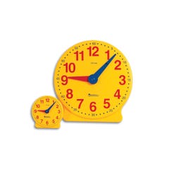 Image for Learning Resources Big Time Student Learning Mini Clocks, 4 Inches, Set of 6 from School Specialty