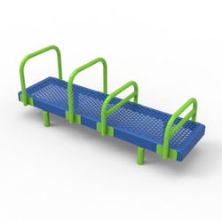 Image for ActionFit Outdoor Fitness Bench Dip Station from School Specialty
