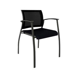 AIS Grafton Side Chair, 23-3/4 x 23-1/2 x 32 Inches, Black, Item Number 2089247