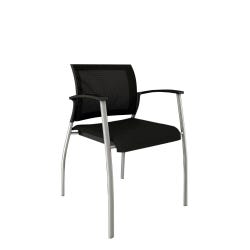 AIS Grafton Side Chair, 23-3/4 x 23-1/2 x 32 Inches, Silver Frame, Item Number 2090715