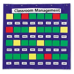 Image for Learning Resources Junior Organization Station Pocket Chart, 28 x 27 Inches from School Specialty