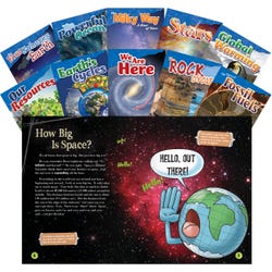 Image for Teacher Created Materials Let's Explore Earth & Space Science Grades 4 to 5, Set of 10 from School Specialty