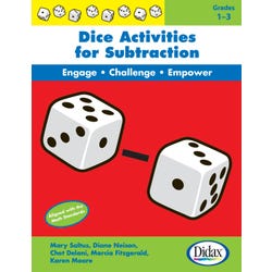Image for Didax Dice Activities for Subtraction from School Specialty