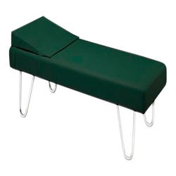 School Health Recovery Couch with Chrome Legs, 26 x 72 x 20 Inches 4001385