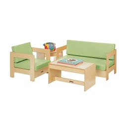 Jonti-Craft Living Room 4-Piece Set, Key Lime 2100393