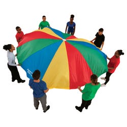 FlagHouse SuperChute Parachute, 24 Foot Diameter, Handle-Free 2119929