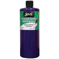 Image for Sax Versatemp Washable Heavy-Bodied Tempera Paint, 1 Quart, Violet from School Specialty