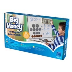 Image for Educational Insights Big Money Magnetic Coins and Bills from School Specialty