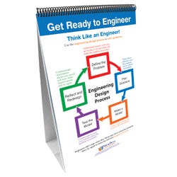 Image for NewPath STEM Engineering Design Process Flip Chart Set, Grades 3-5 from School Specialty