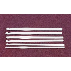 Image for Susan Bates Luxite Plastic Crochet Hook Set, Assorted Size, Set of 6 from School Specialty