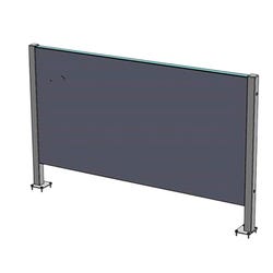 Image for Fleetwood Designer 2.0 Mounting Board, 48 x 24 Inches, Silver Frame from School Specialty