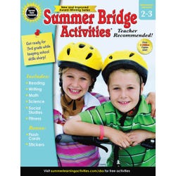 Image for Carson Dellosa Summer Bridge Activities Workbook, Grades 2 - 3 from School Specialty