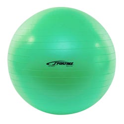Sportime Anti Burst Exercise Ball, 25-1/2 Inches, Green, Item Number 2089041
