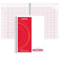 Image for Hammond & Stephens Wire-O Bound Class Record Book - PolyIce Cover, 8-1/2 X 11 Inches, 35 Students from School Specialty