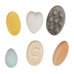 Image for Yellow Door Sensory Worry Stones, Set of 12 from School Specialty