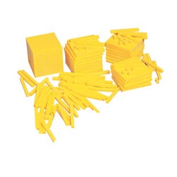 Image for Achieve It! Beginning Base Ten Block Kit, Yellow, 421 Pieces from School Specialty