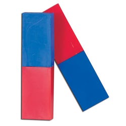 Image for Frey Scientific Color-Coded Bar Magnets, Red/Blue, Pack of 2 from School Specialty