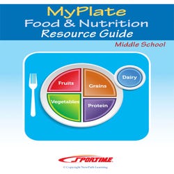 Image for Sportime MyPlate Food & Nutrition Student Learning Guides, Grade 5 to 9, Set of 10 from School Specialty