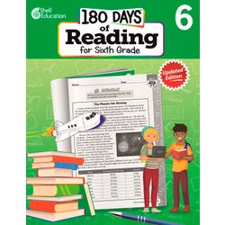 Image for Shell Education 180 Days Of Reading For Sixth Grade, Second Edition from School Specialty
