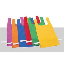 Image for FlagHouse Plain Nylon Pinnie, Red from School Specialty
