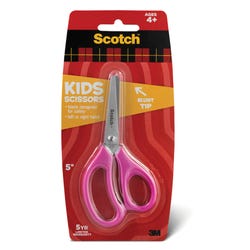 Image for Scotch Blunt Tip Kids Scissors, 5 Inches, Stainless Steel Blade, Assorted Colors from School Specialty