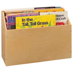 Image for Childcraft Mobile Big Book Storage, 4 Compartments, 29-3/4 x 12-1/2 x 22-1/4 Inches from School Specialty