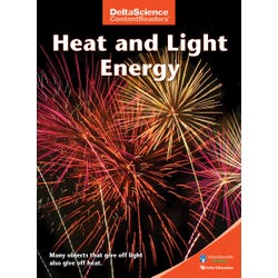 Image for Delta Science Content Readers Heat and Light Energy Red Book, Pack of 8 from School Specialty