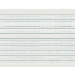 School Smart Skip-A-Line Ruled Writing Paper, 1/2 Inch Ruled Long Way, 11 x 8-1/2 Inches, 500 Sheets 085214