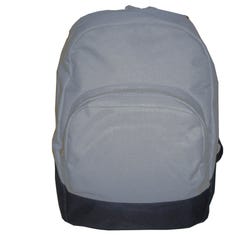 Image for School Smart One Pocket Backpack, Polyester, Grey from School Specialty