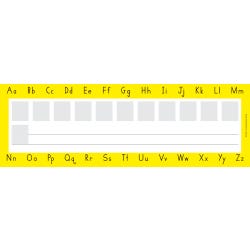 Image for Handwriting Without Tears Name Plate - PreK - 11 X 3-1/2 in, Pack of 30 from School Specialty
