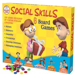 Image for Didax Social Skills Group Activities, 6 Board Games from School Specialty