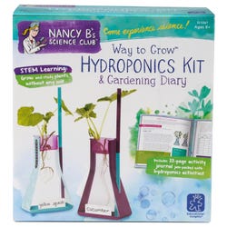 Image for Nancy B's Science Club Way to Grow Hydroponics Kit and Gardening Journal from School Specialty
