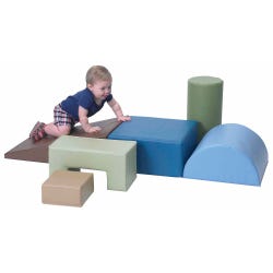 Image for Children's Factory Climb and Play 6 Piece Play Set, Woodland from School Specialty