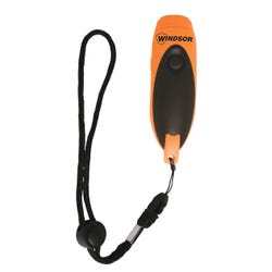 Image for Windsor Single Tone Electric Whistle and Wrist Lanyard, Orange from School Specialty