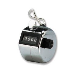 Frey Scientific Hand Tally Counter, Plated Chrome, Item Number 582126