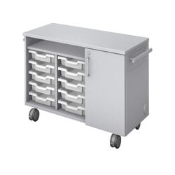 Image for Fleetwood Designer 2.0 Project Cart, 10 Trays Included, Burele Power Unit, Locking Door from School Specialty